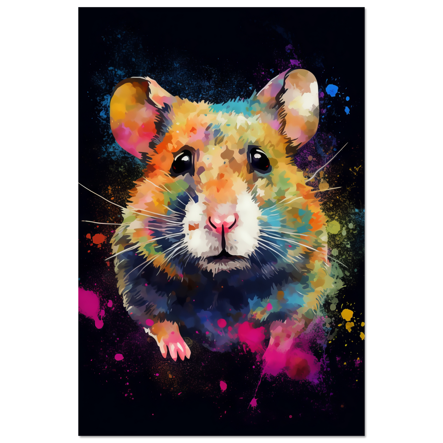 Hamster pop art (HAMSTER02)