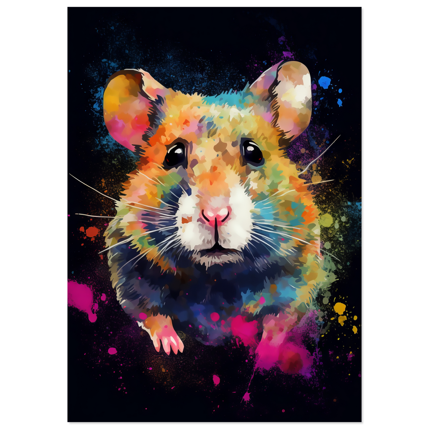 Hamster pop art (HAMSTER02)