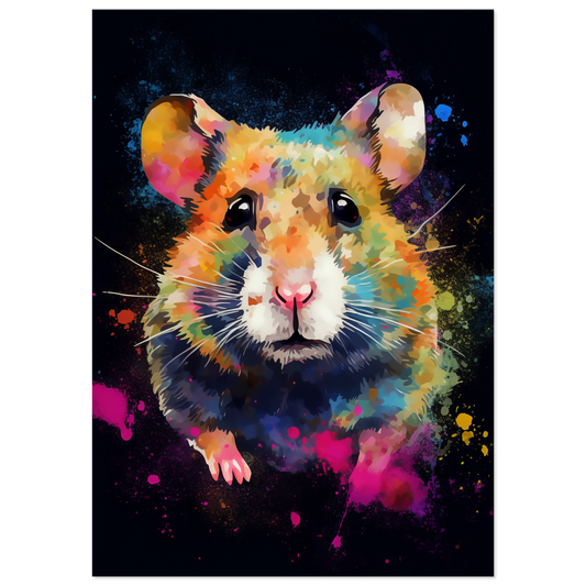 Hamster pop art (HAMSTER02)