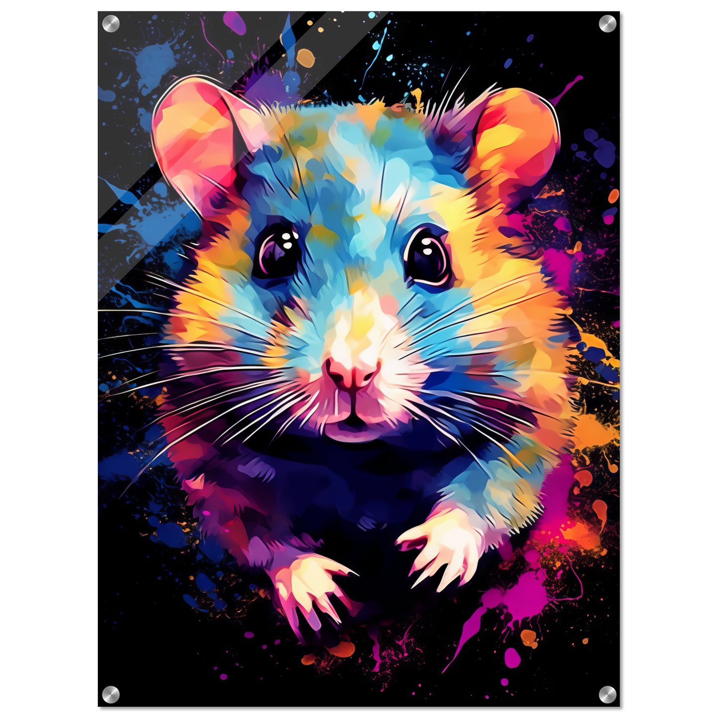 Hamster pop art (HAMSTER03)