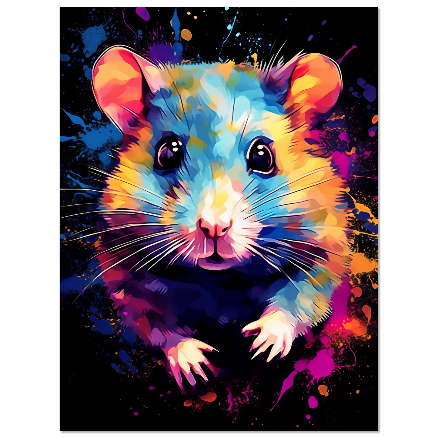 Hamster pop art (HAMSTER03)