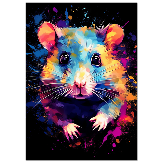 Hamster pop art (HAMSTER03)