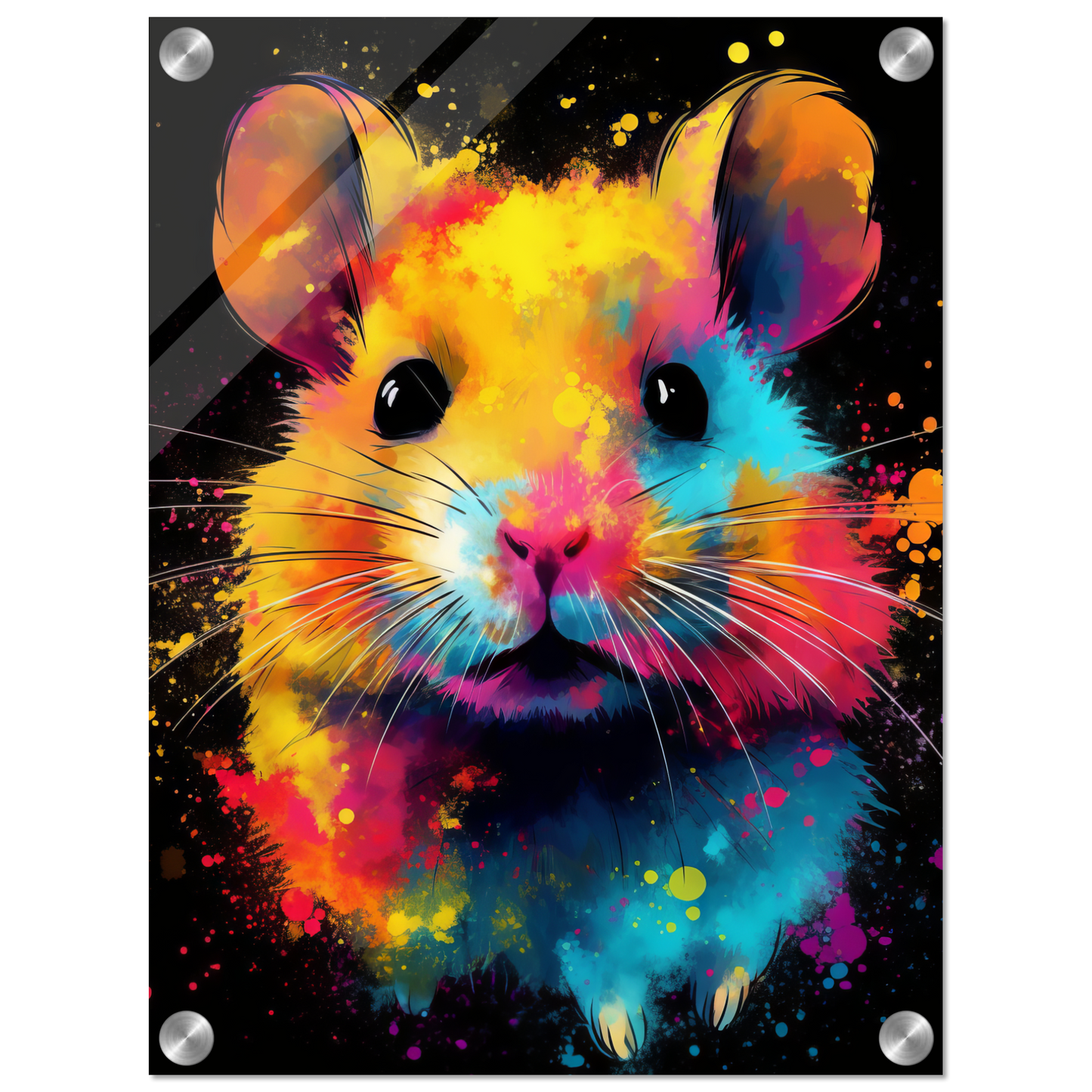 Hamster pop art (HAMSTER04)