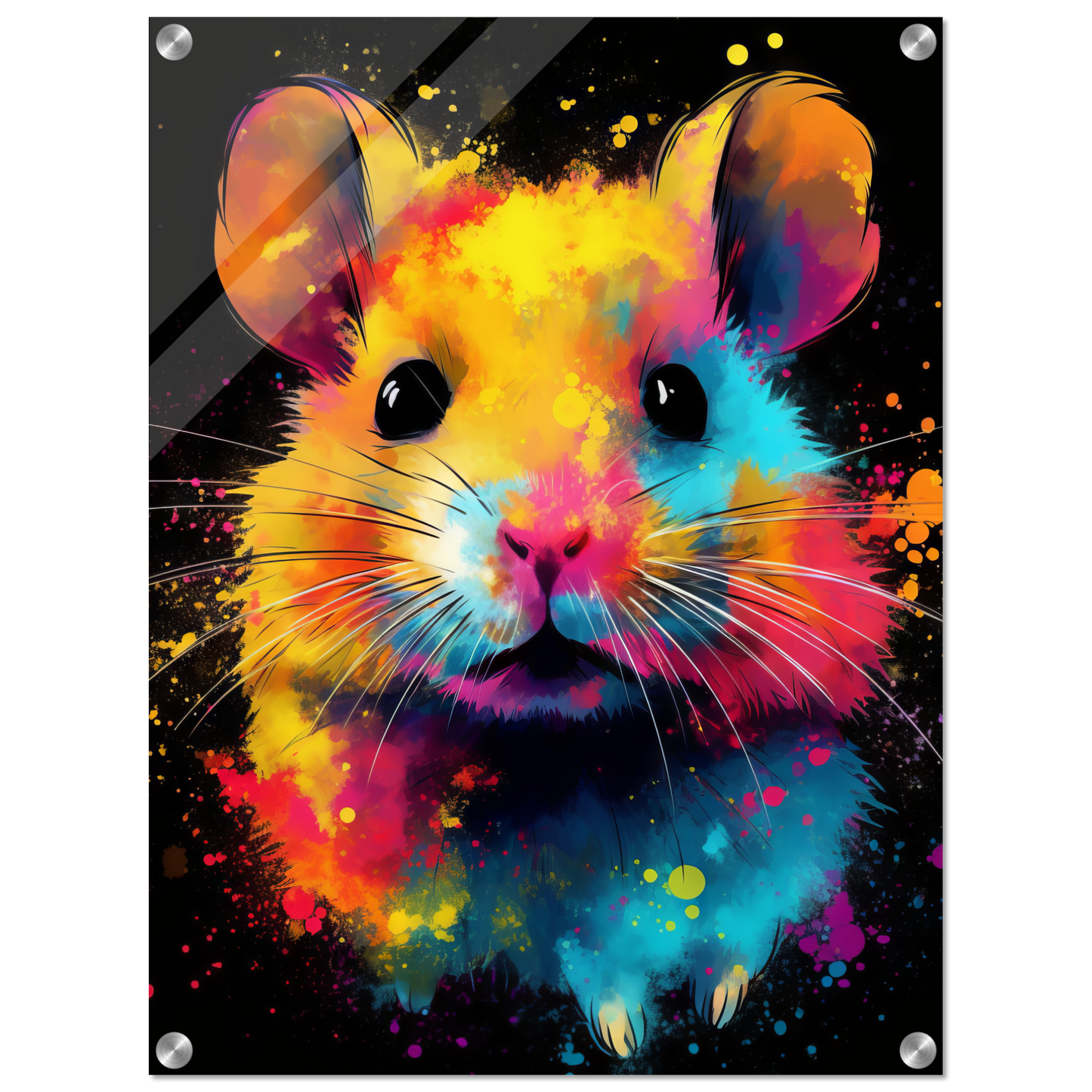 Hamster pop art (HAMSTER04)