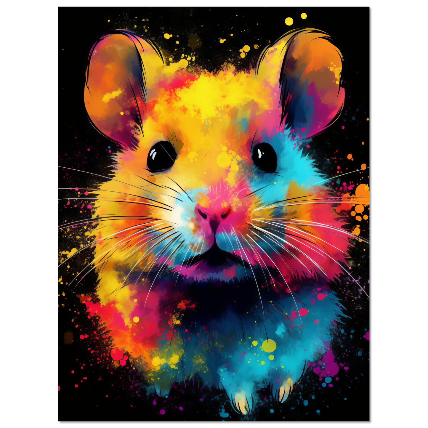 Hamster pop art (HAMSTER04)