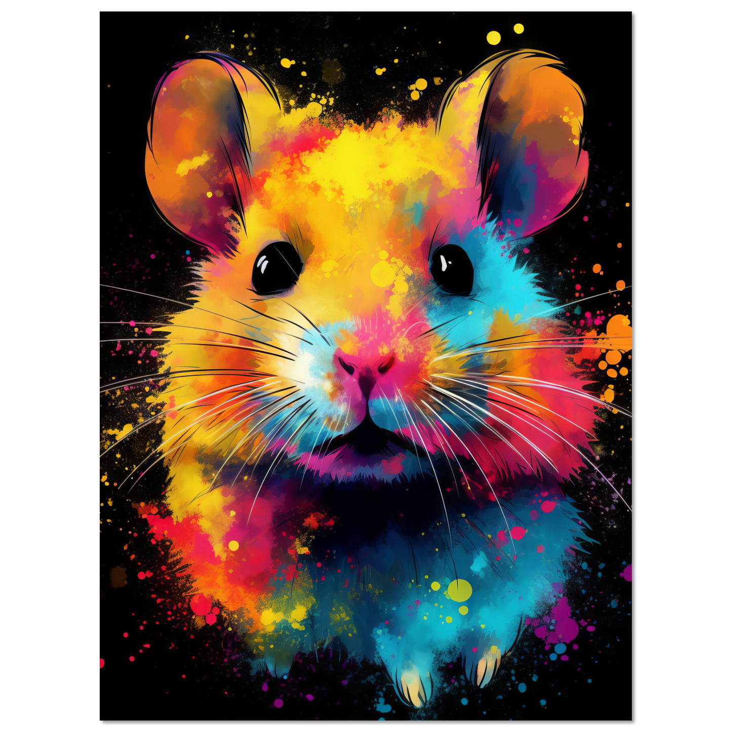 Hamster pop art (HAMSTER04)