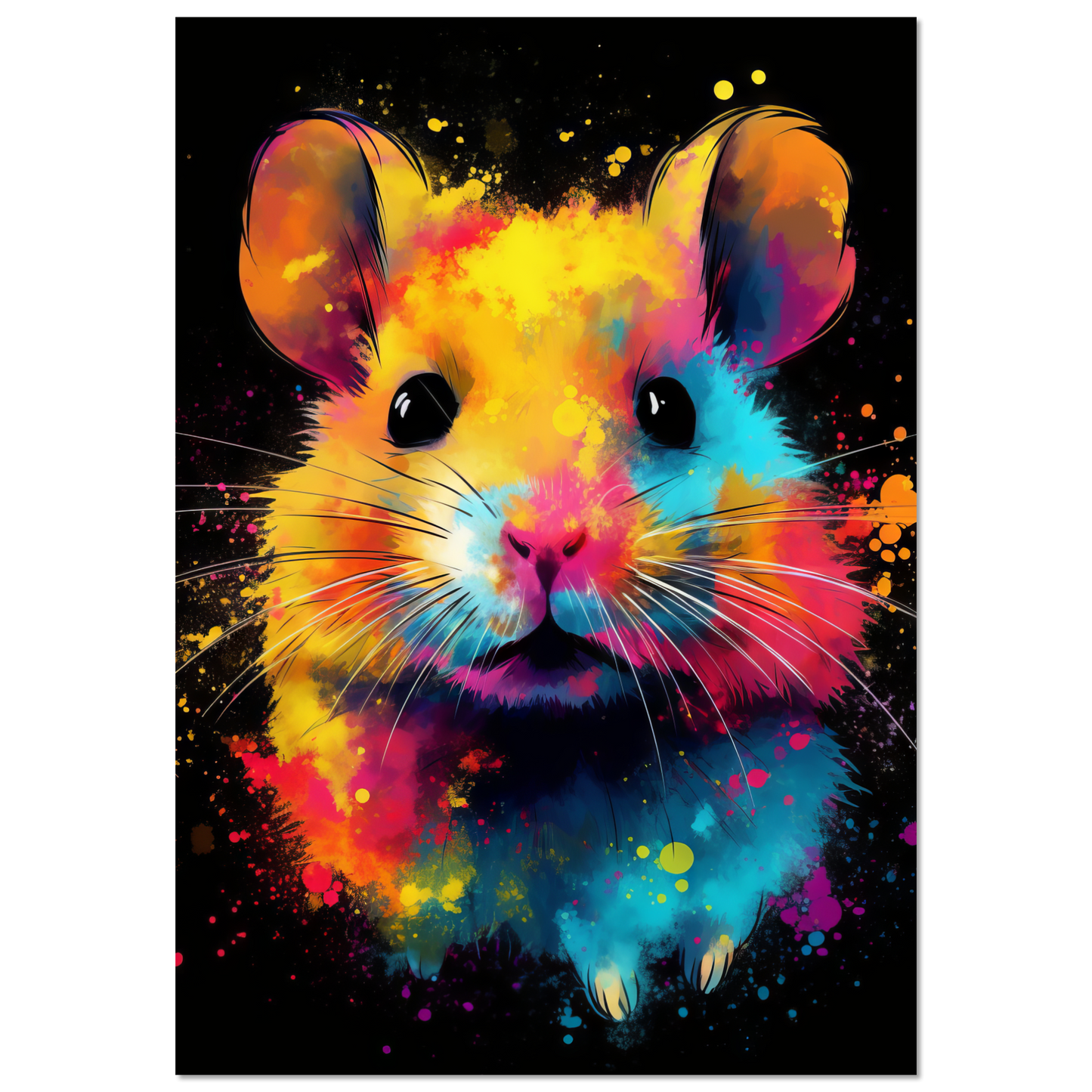 Hamster pop art (HAMSTER04)