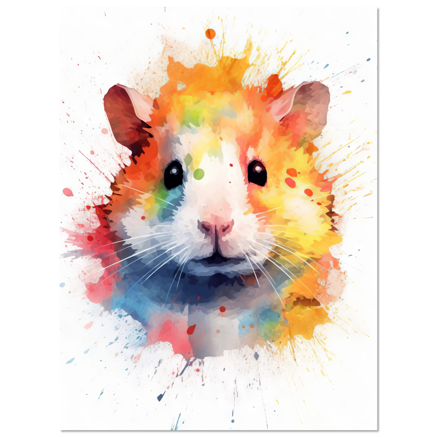 Hamster pop art (HAMSTER06)