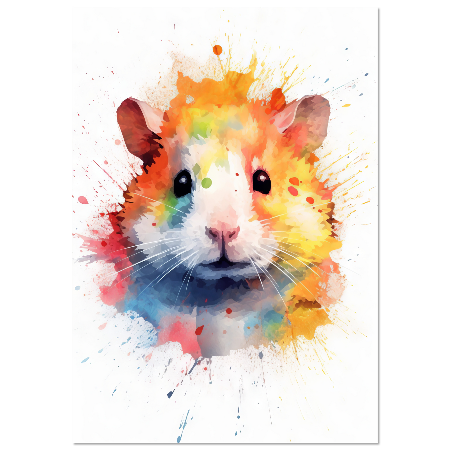 Hamster pop art (HAMSTER06)