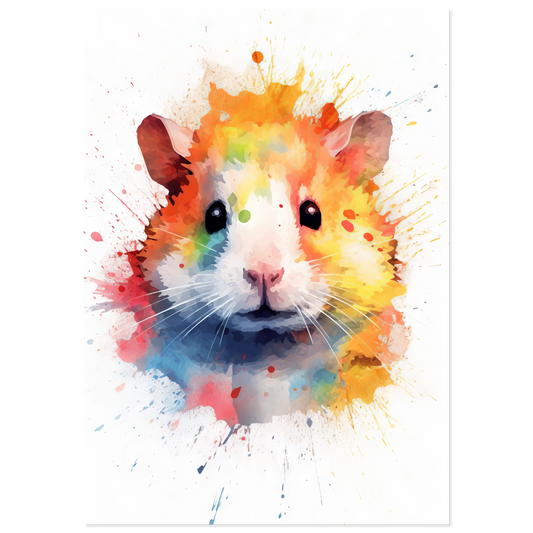 Hamster pop art (HAMSTER06)
