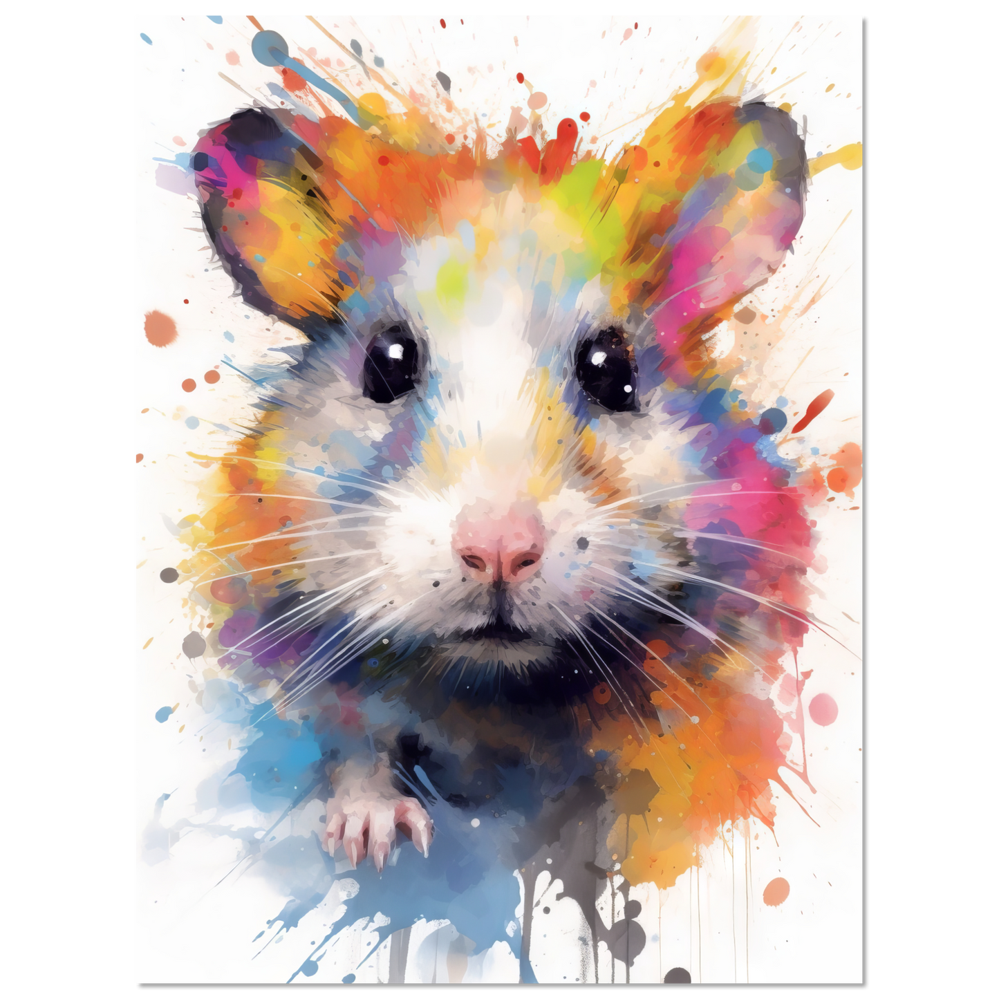 Hamster pop art (HAMSTER07)