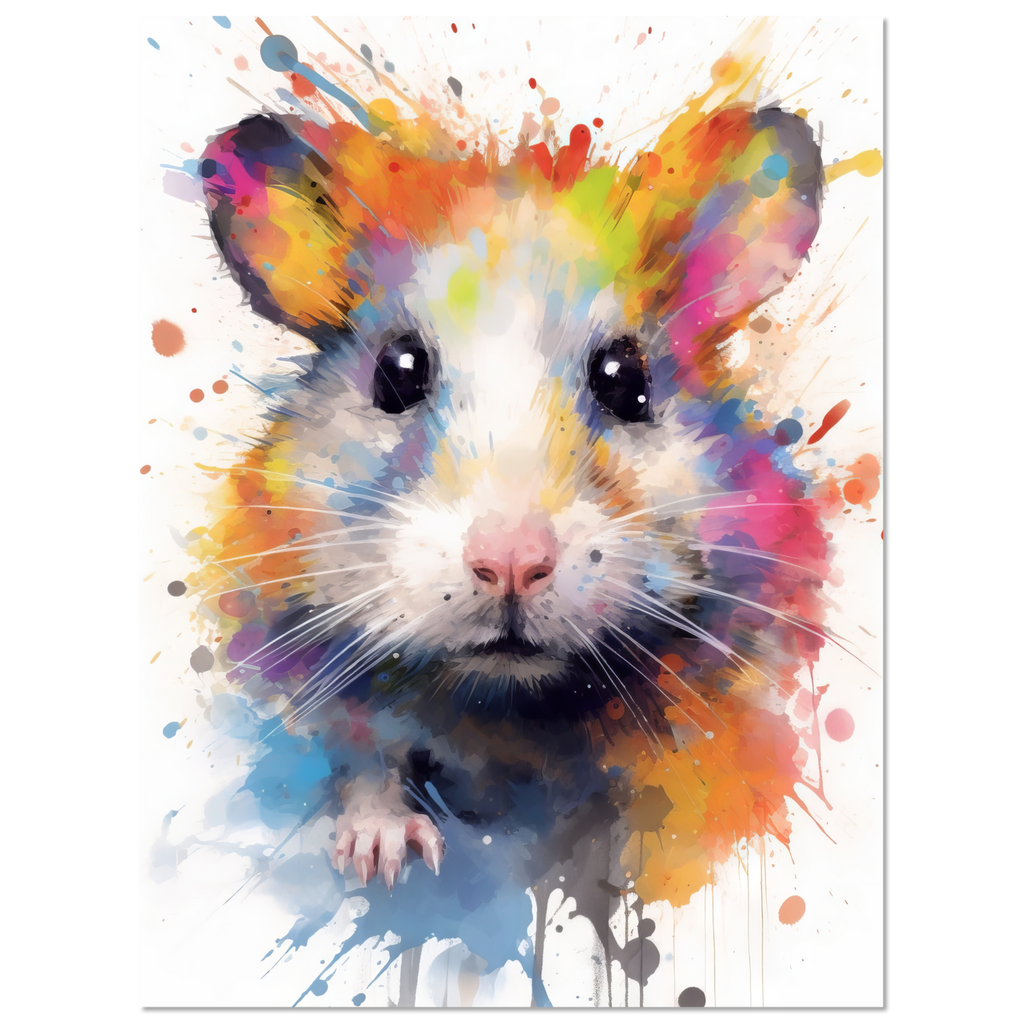 Hamster pop art (HAMSTER07)
