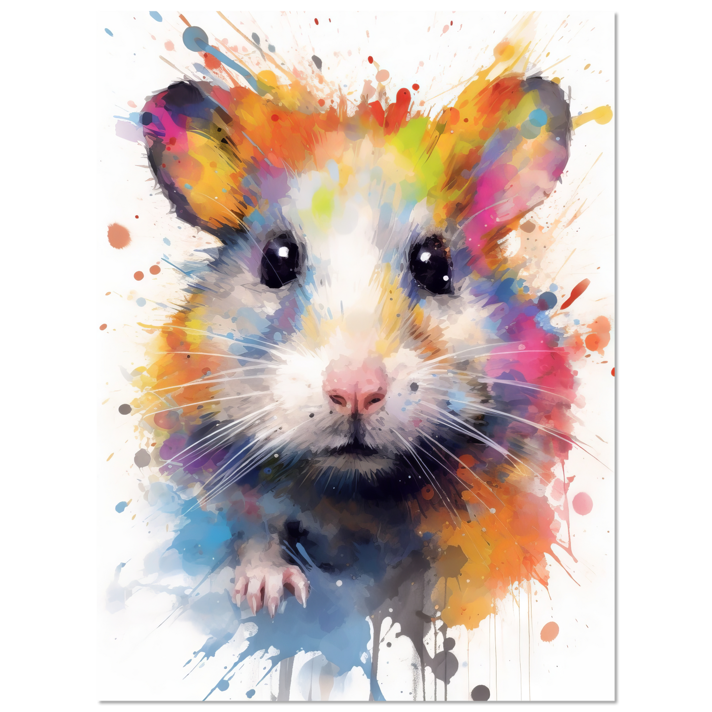 Hamster pop art (HAMSTER07)