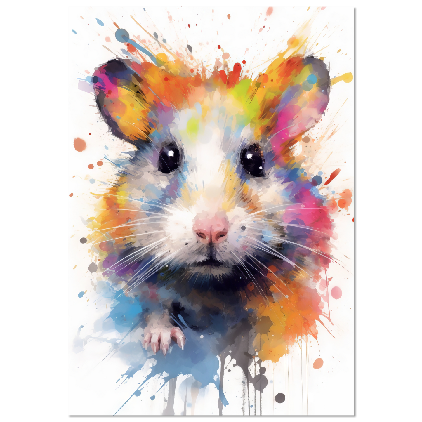 Hamster pop art (HAMSTER07)