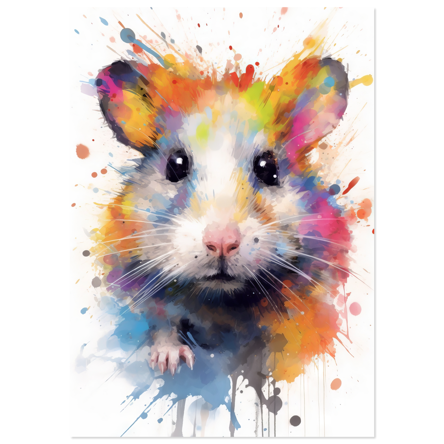 Hamster pop art (HAMSTER07)