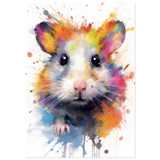 Hamster pop art (HAMSTER07)