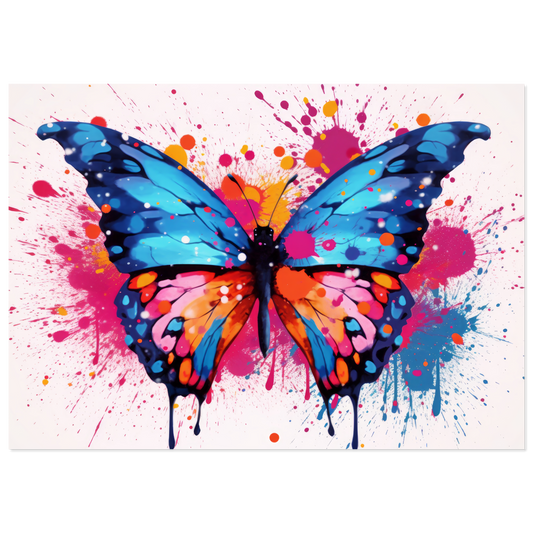 Butterflies pop art (INSECT01)