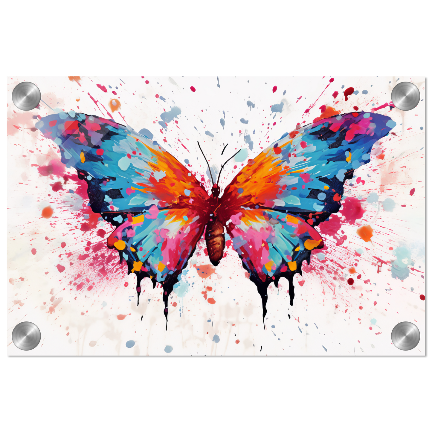 Schmetterlinge Pop-Art (INSECT02)