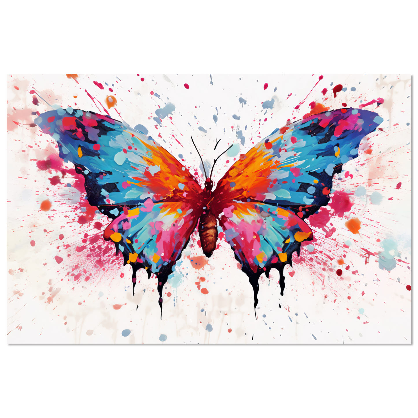 Schmetterlinge Pop-Art (INSECT02)