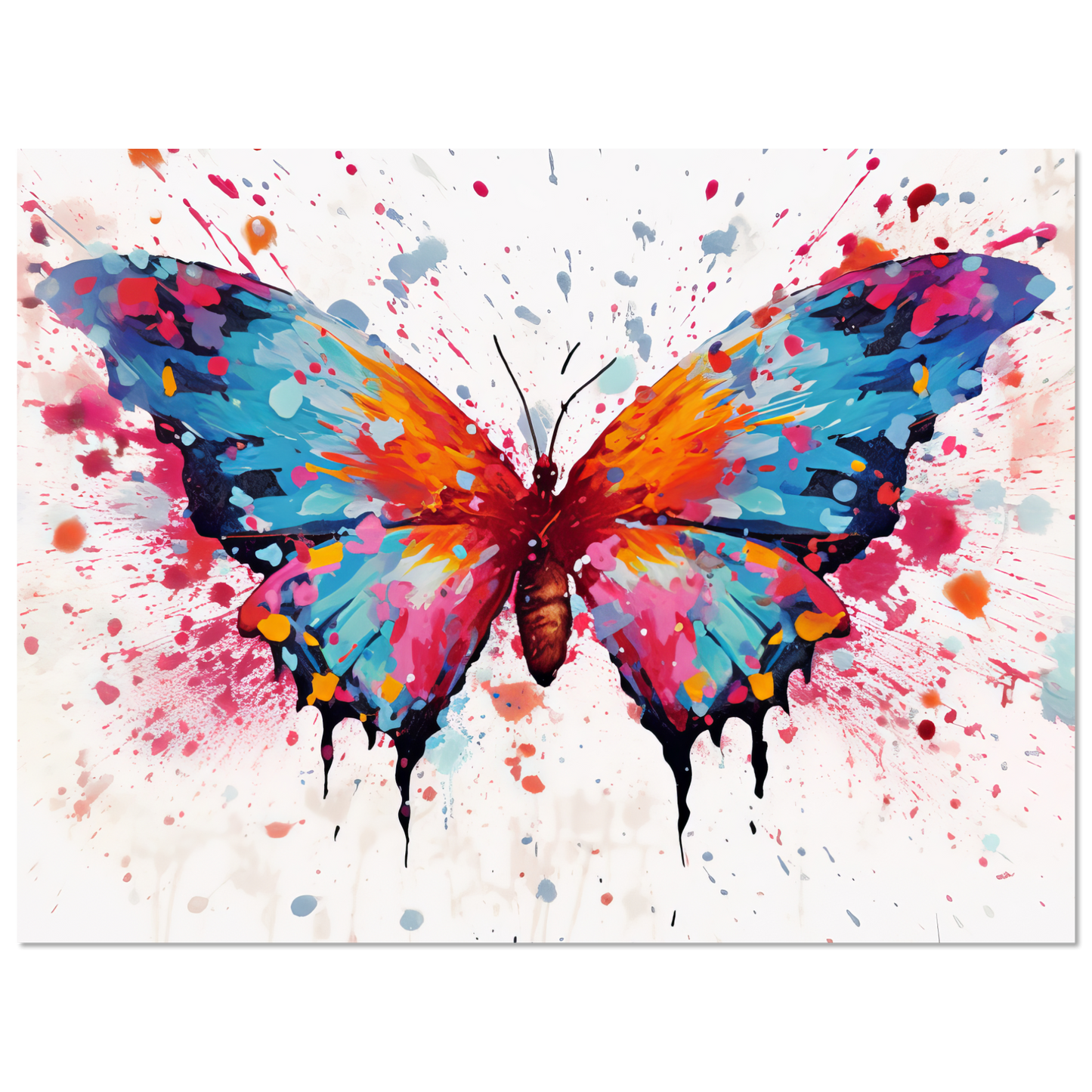 Schmetterlinge Pop-Art (INSECT02)