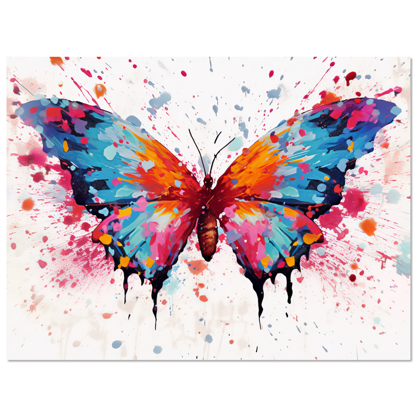 Schmetterlinge Pop-Art (INSECT02)