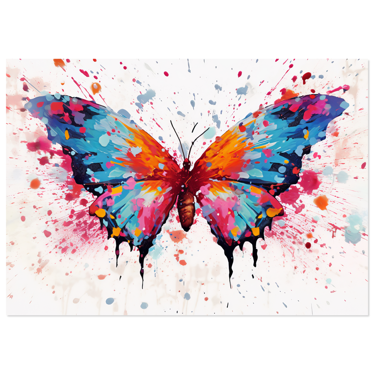 Schmetterlinge Pop-Art (INSECT02)