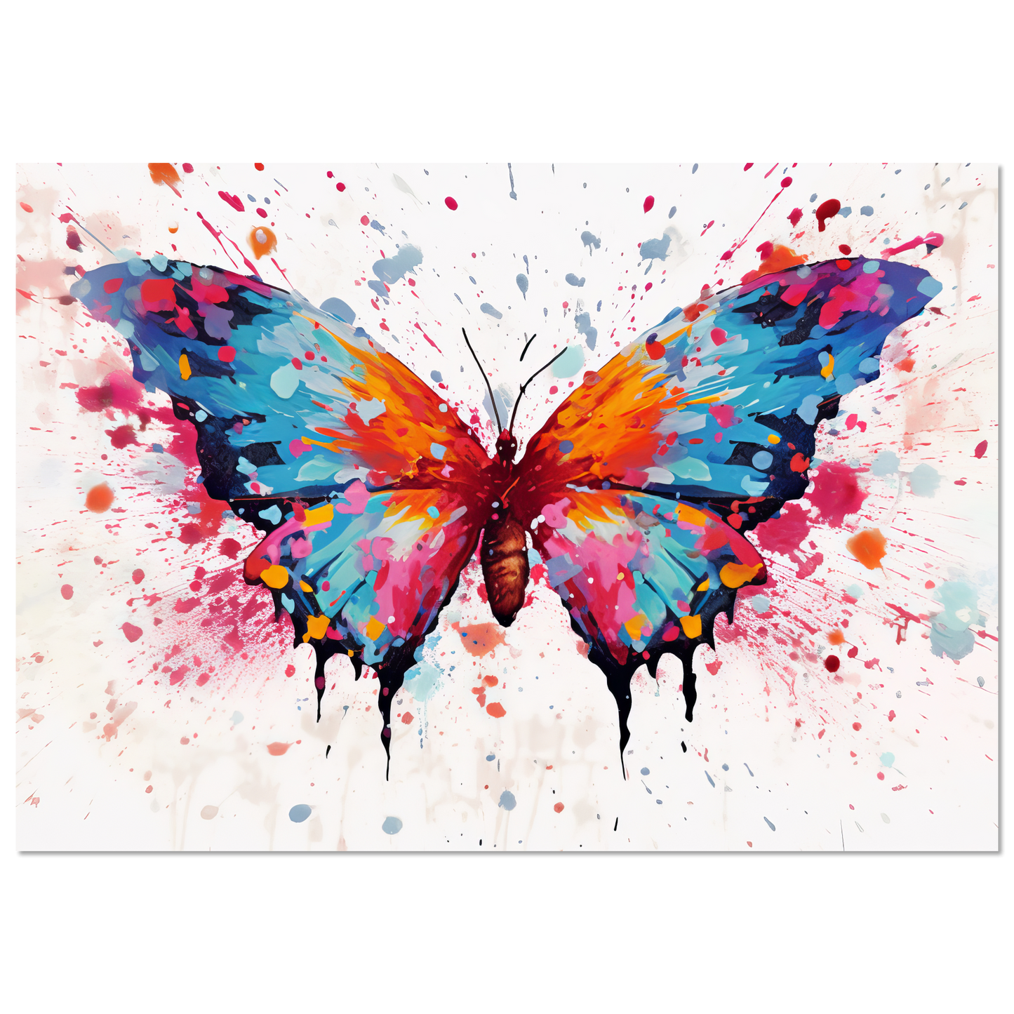 Schmetterlinge Pop-Art (INSECT02)
