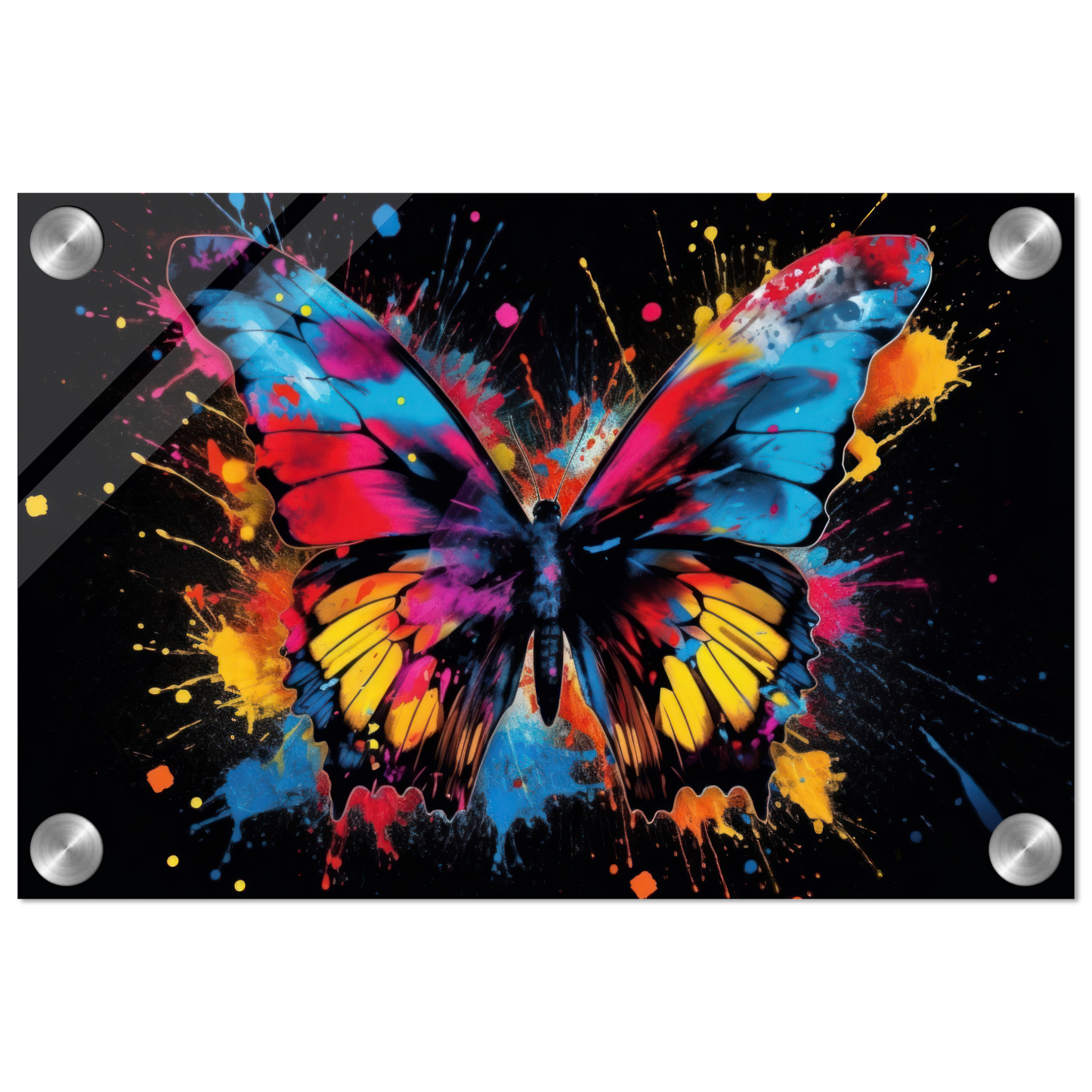 Schmetterlinge Pop-Art (INSECT05)