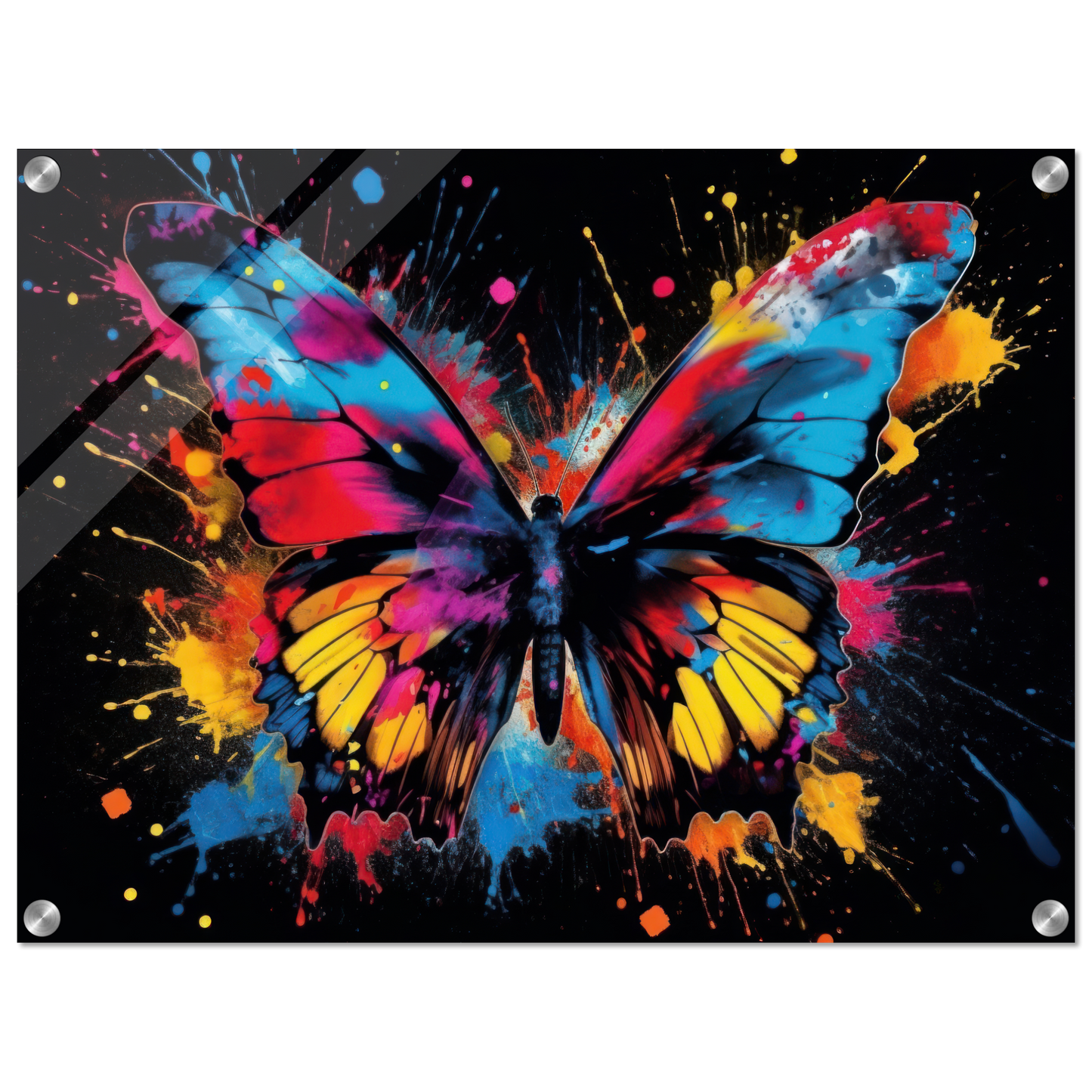 Schmetterlinge Pop-Art (INSECT05)