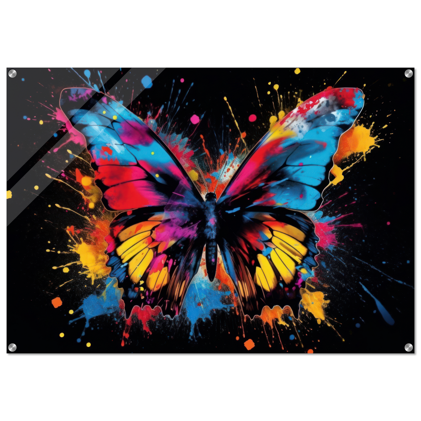 Schmetterlinge Pop-Art (INSECT05)