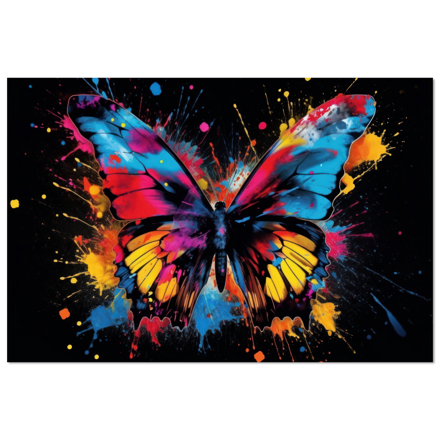 Schmetterlinge Pop-Art (INSECT05)