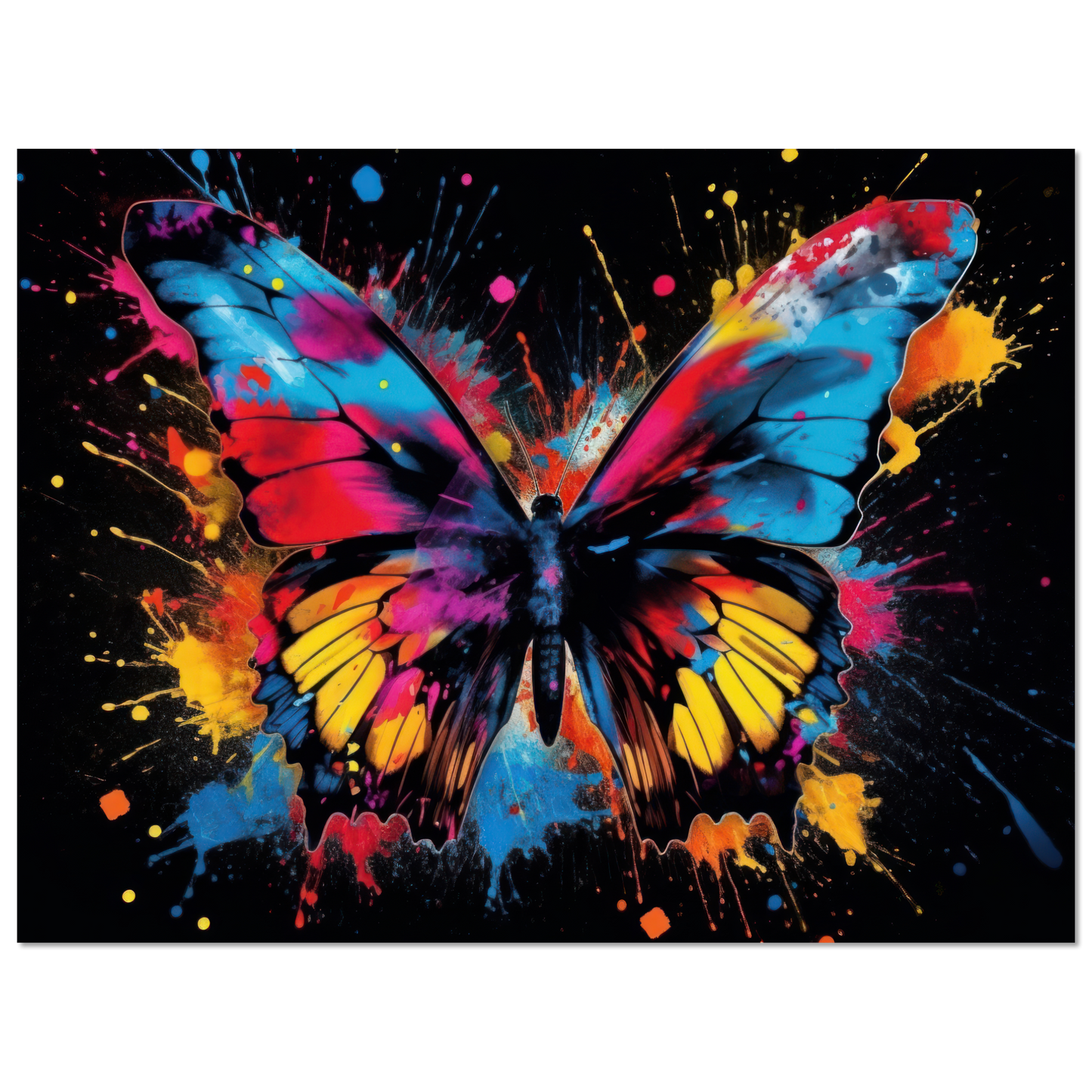 Schmetterlinge Pop-Art (INSECT05)