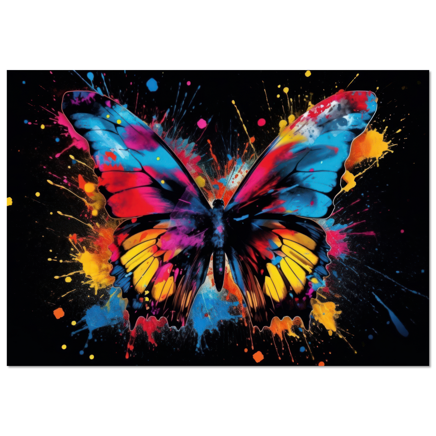 Schmetterlinge Pop-Art (INSECT05)