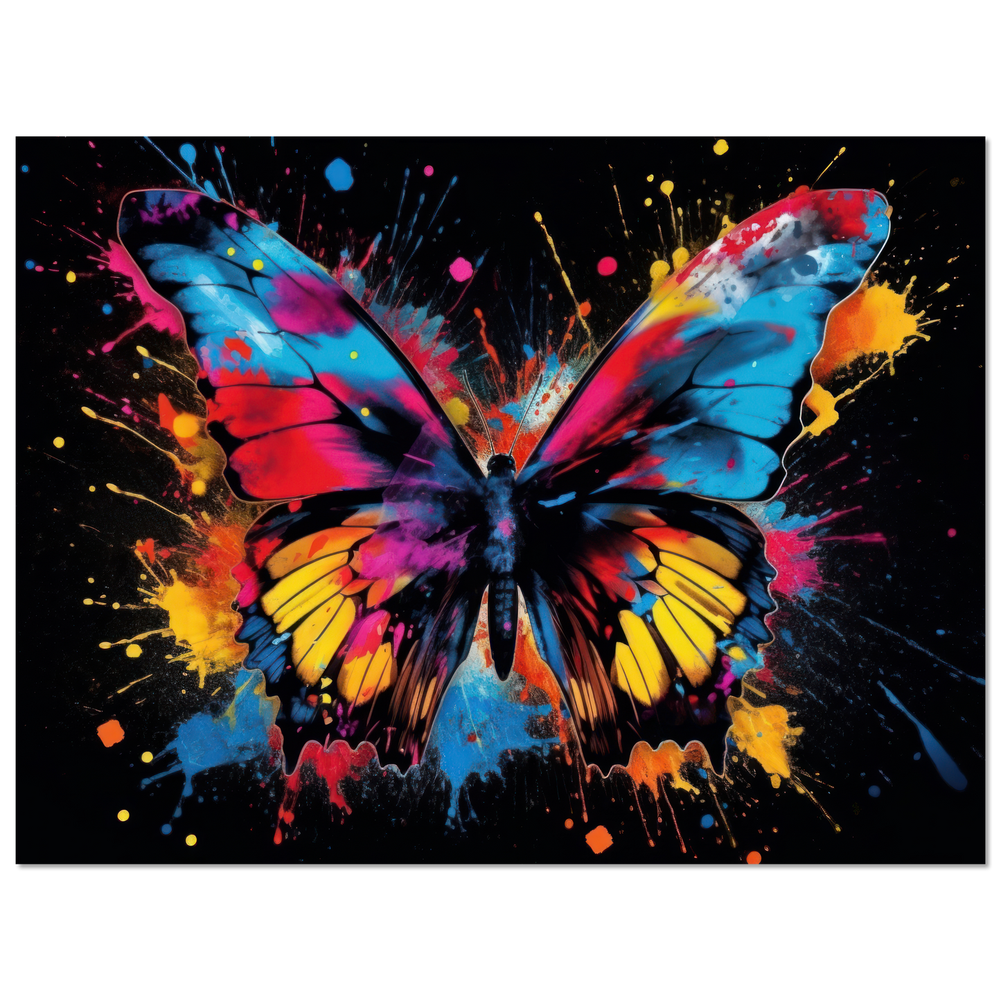 Schmetterlinge Pop-Art (INSECT05)