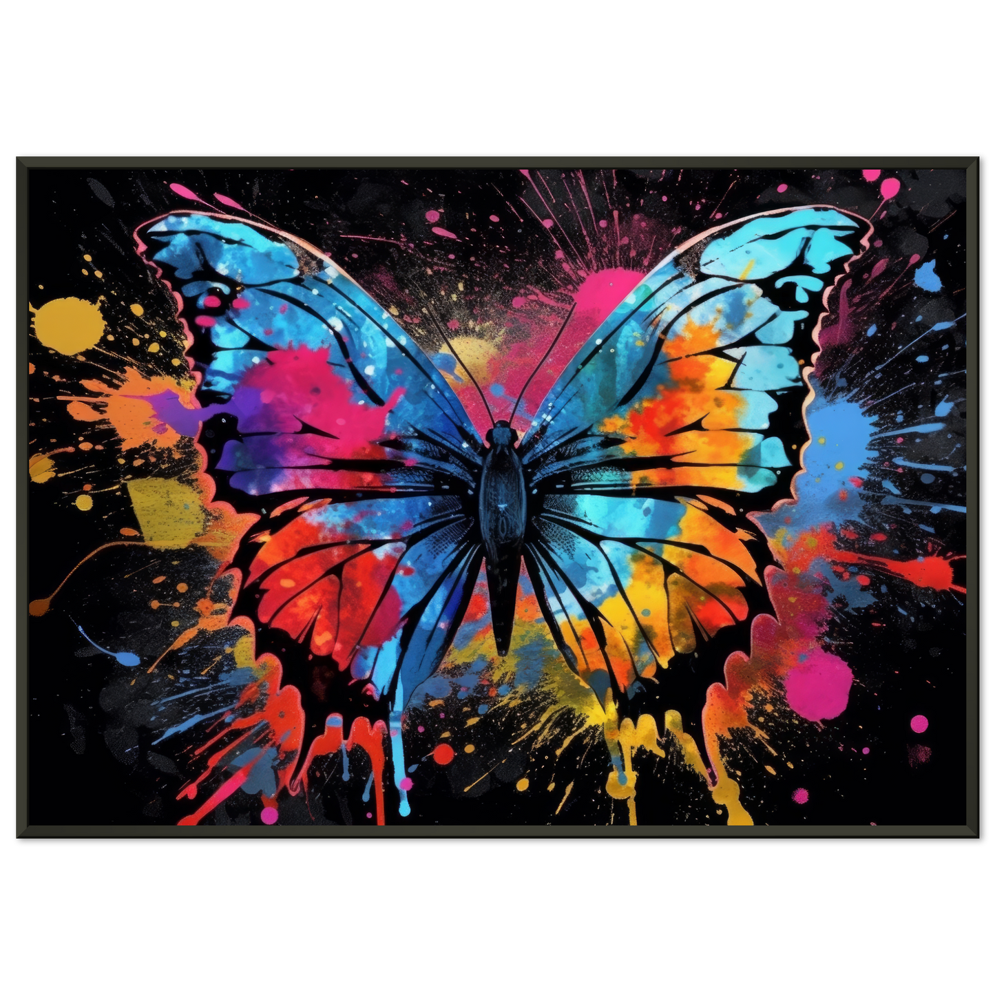 Schmetterlinge Pop-Art (INSECT07)