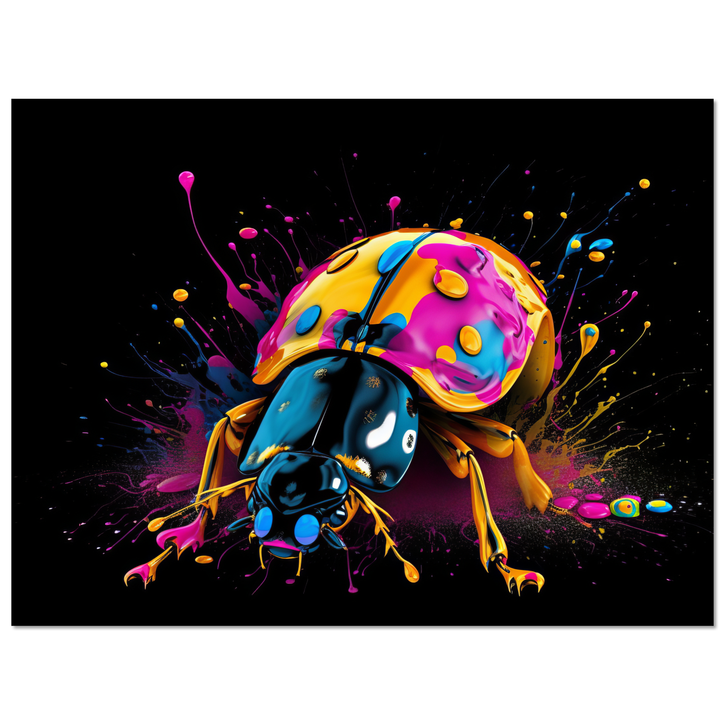 Ladybug pop art (INSECT09)