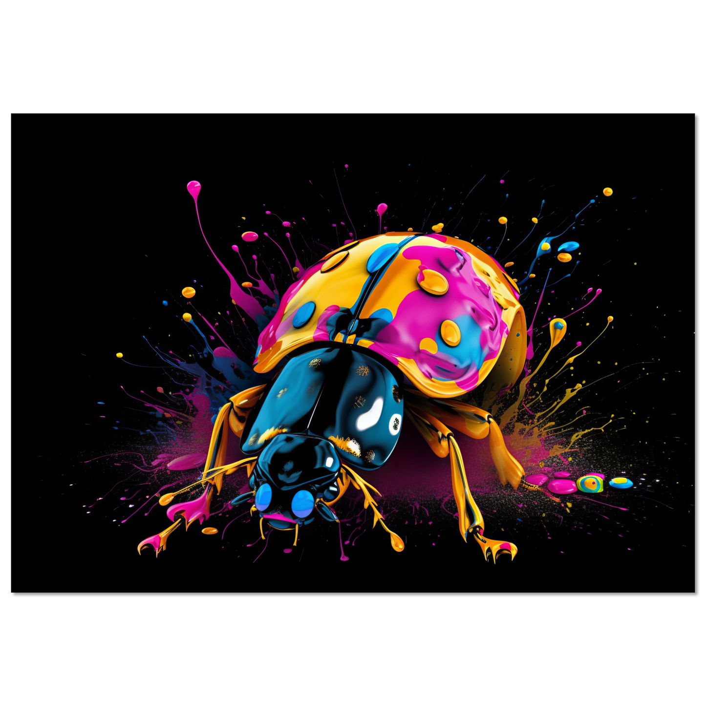 Ladybug pop art (INSECT09)