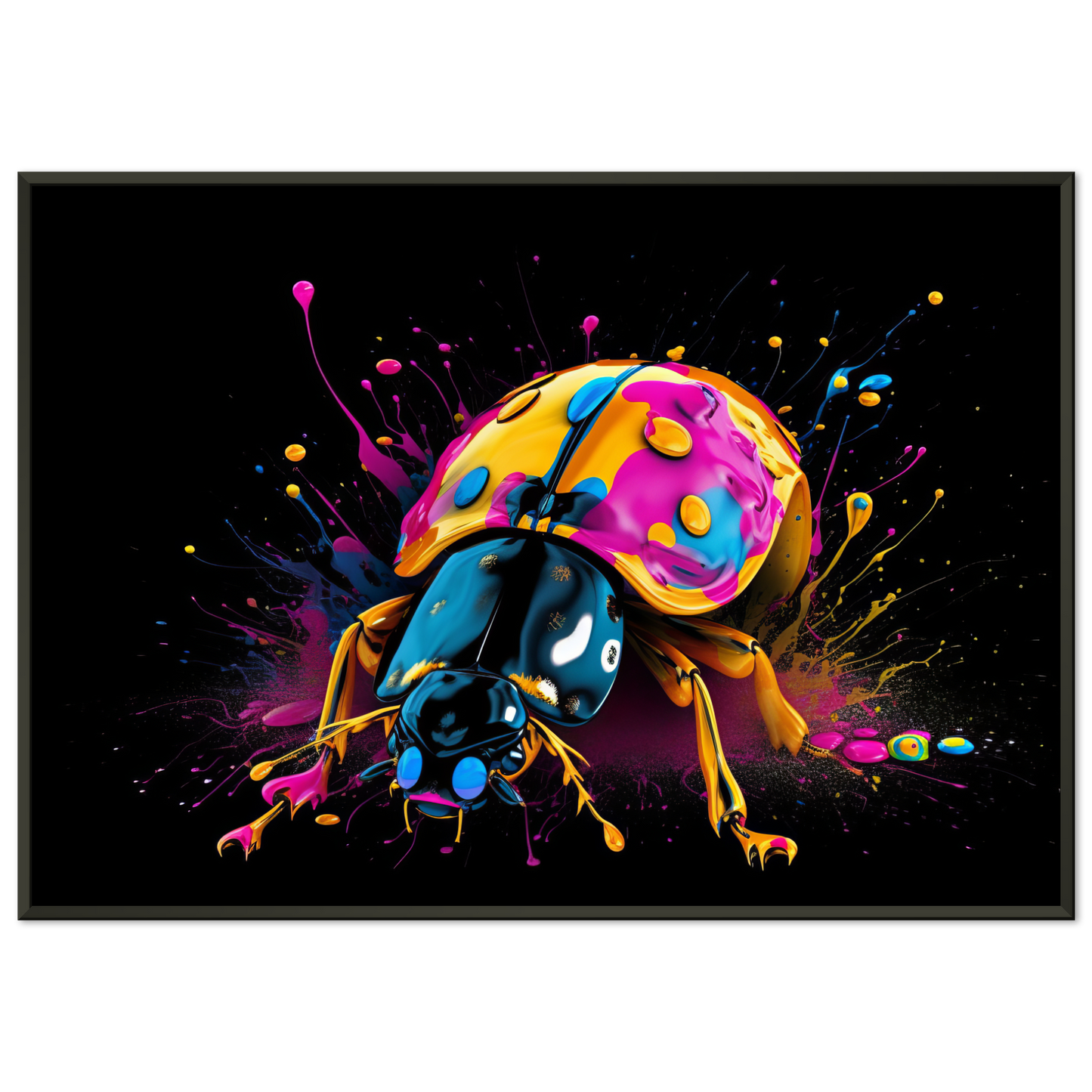 Ladybug pop art (INSECT09)