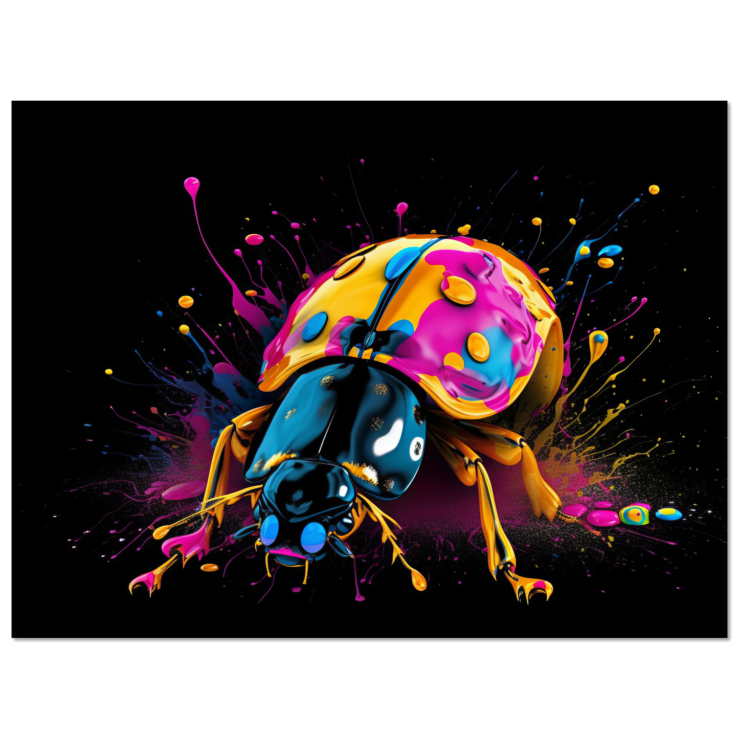 Ladybug pop art (INSECT09)