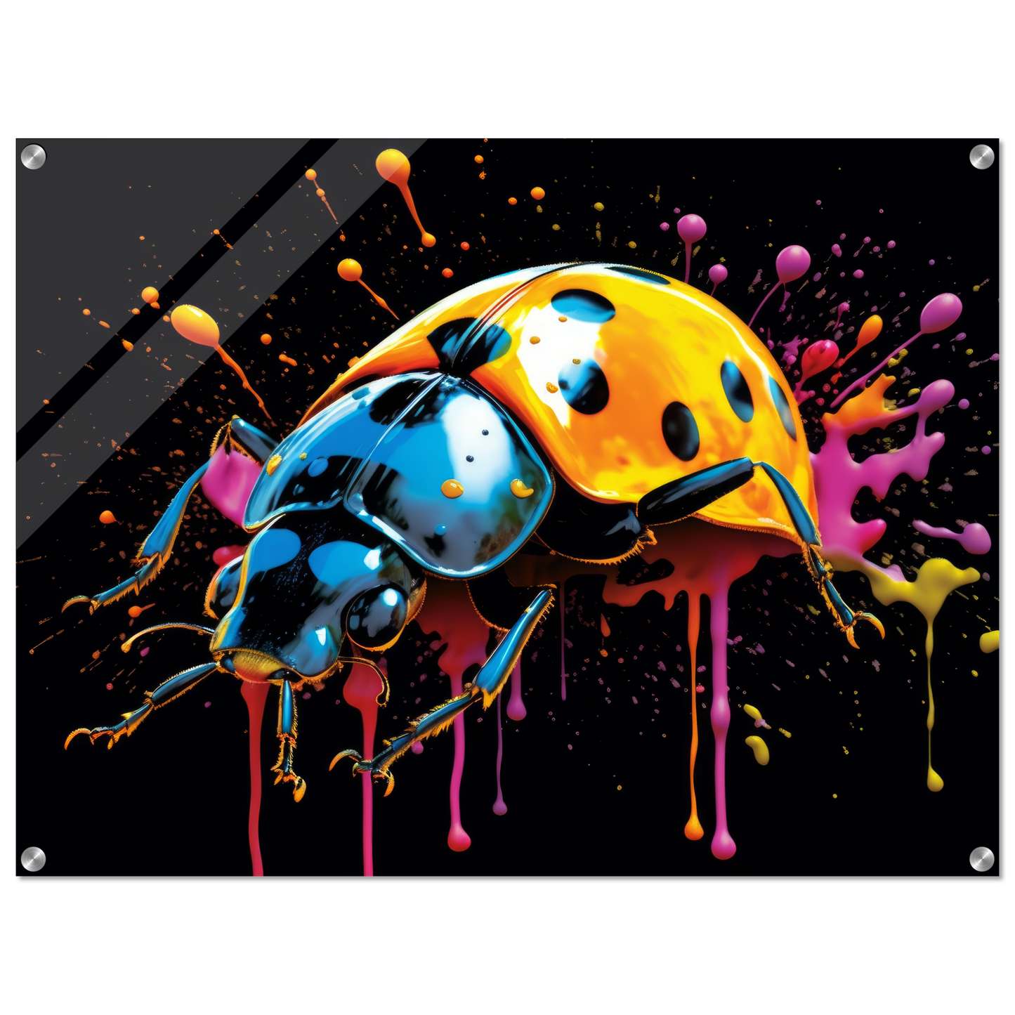 Ladybug pop art (INSECT10)