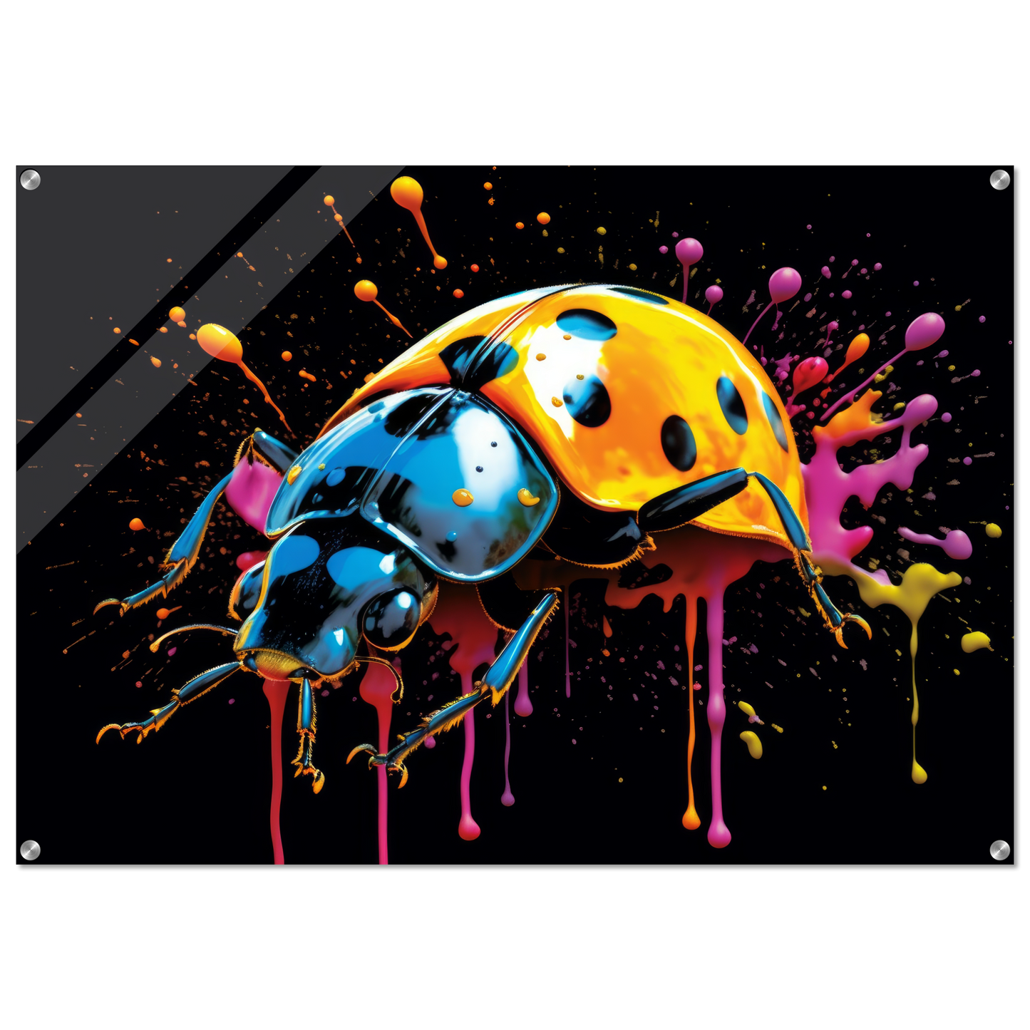 Ladybug pop art (INSECT10)