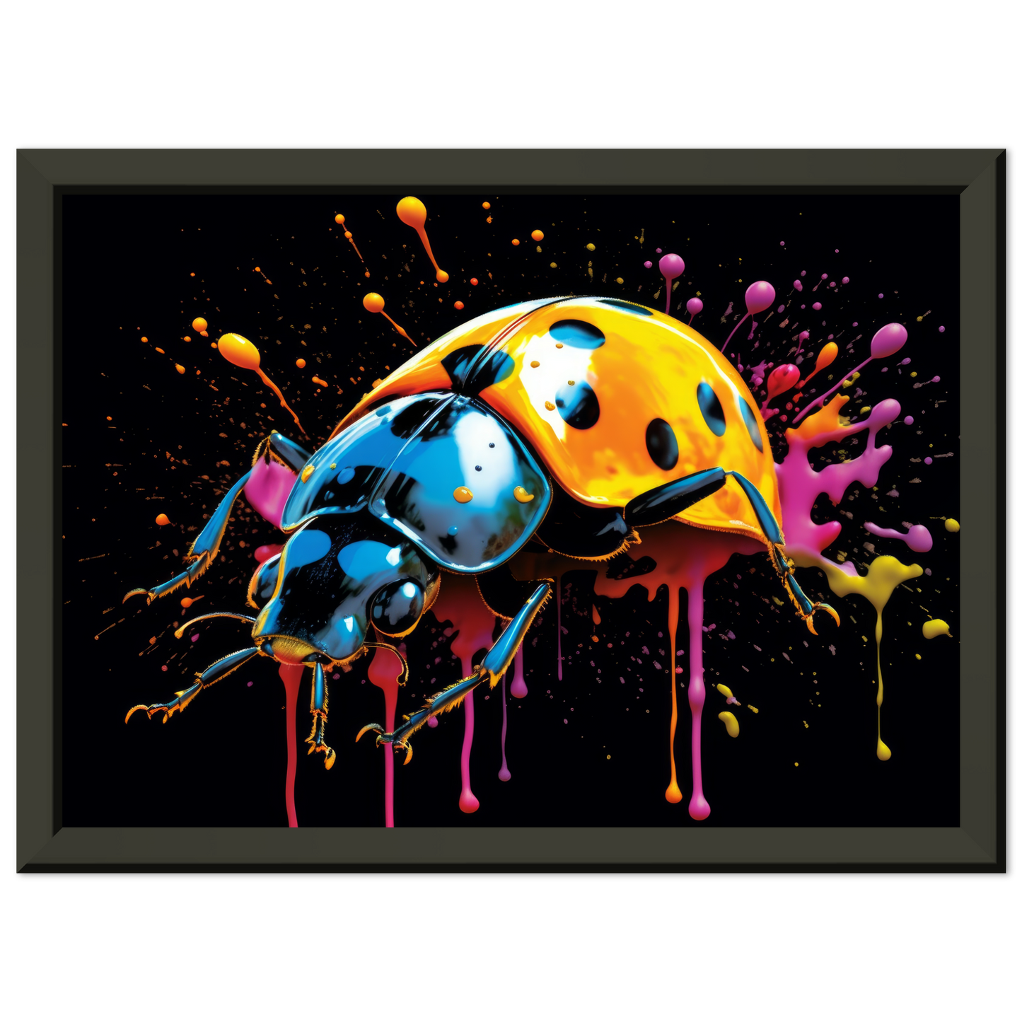 Ladybug pop art (INSECT10)
