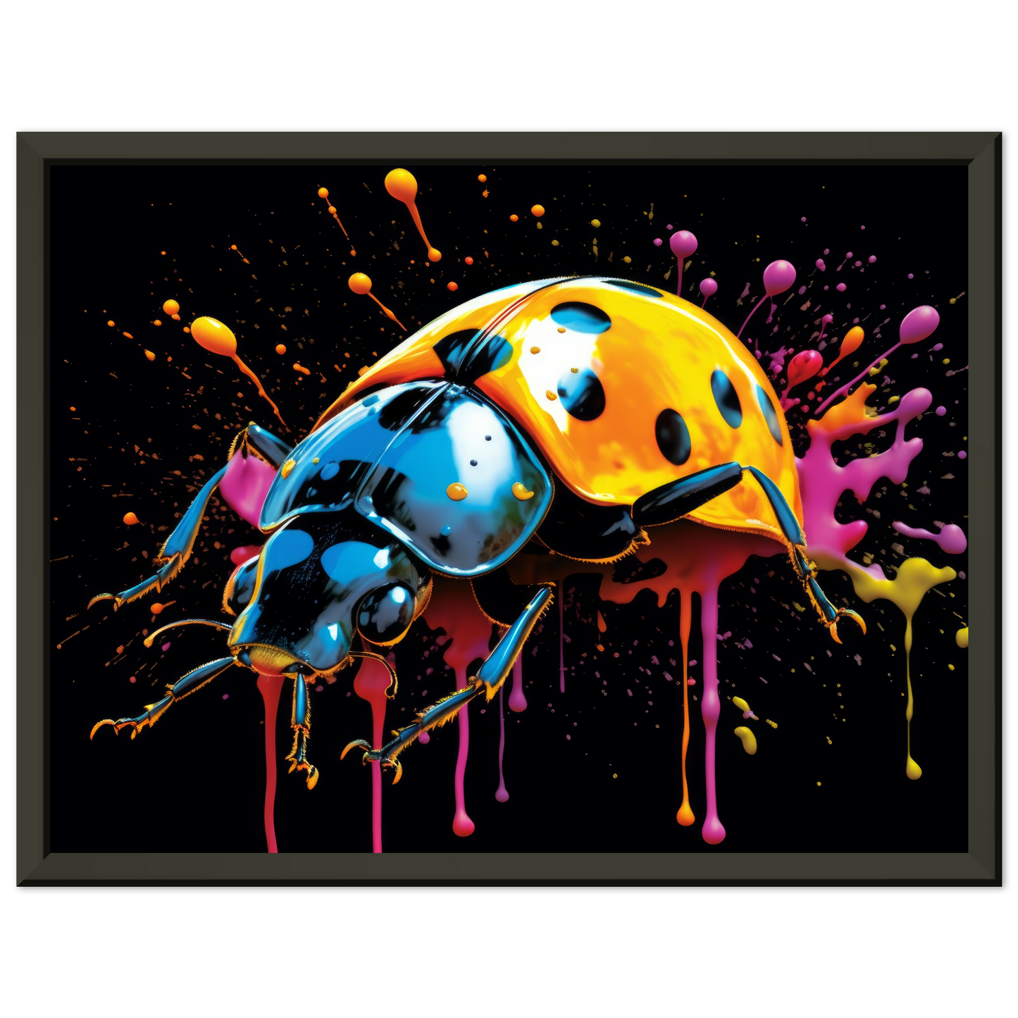 Ladybug pop art (INSECT10)