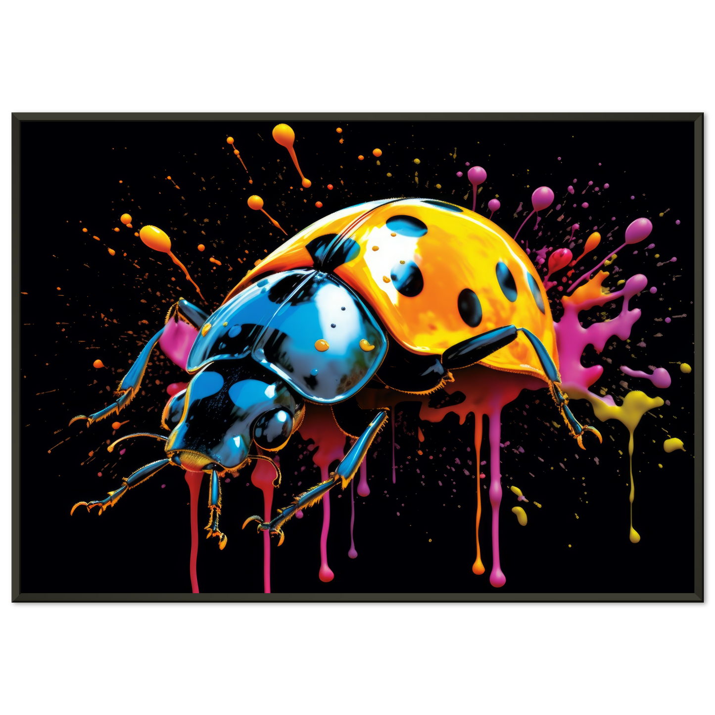 Ladybug pop art (INSECT10)
