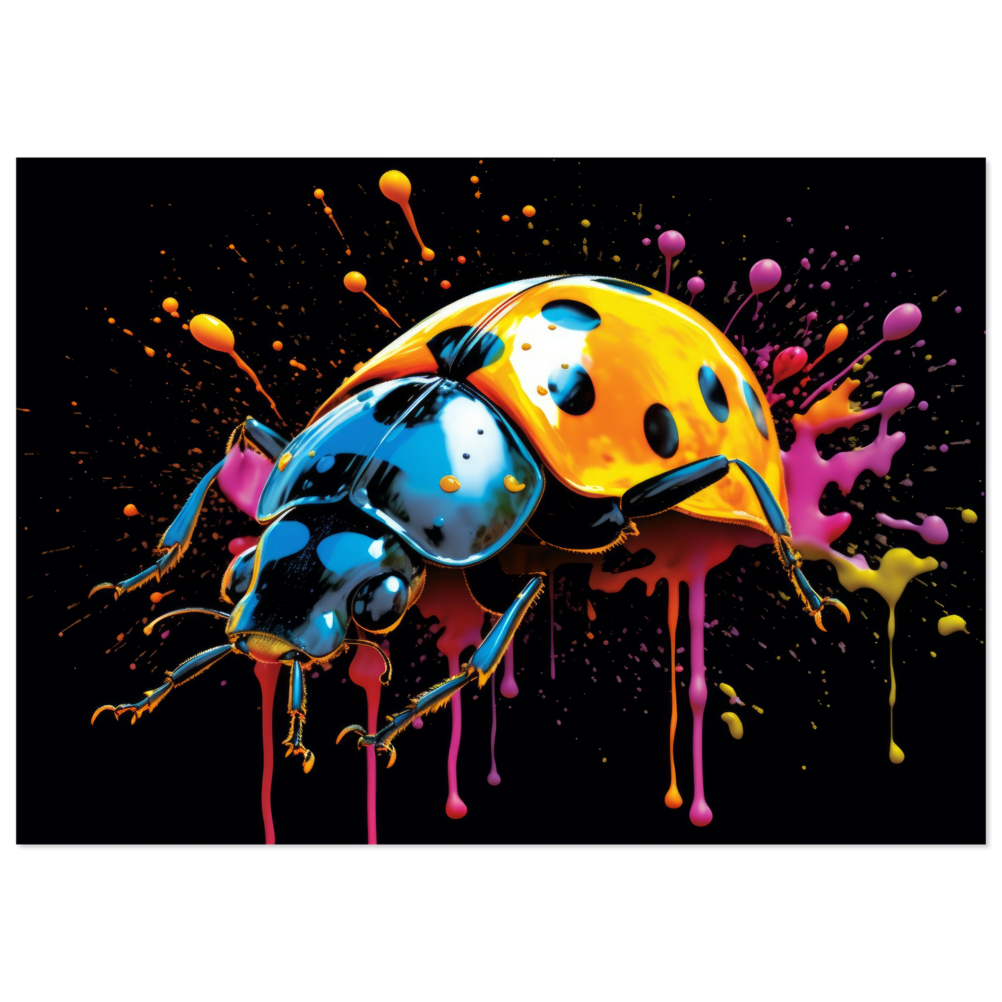 Ladybug pop art (INSECT10)