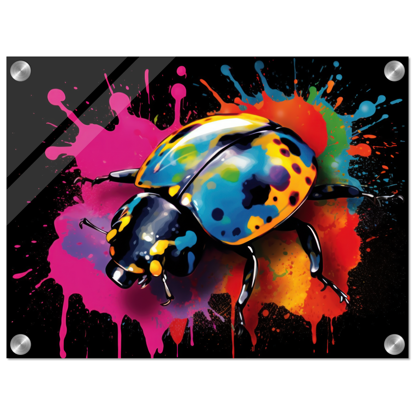 Marienkäfer Pop-Art (INSECT11)