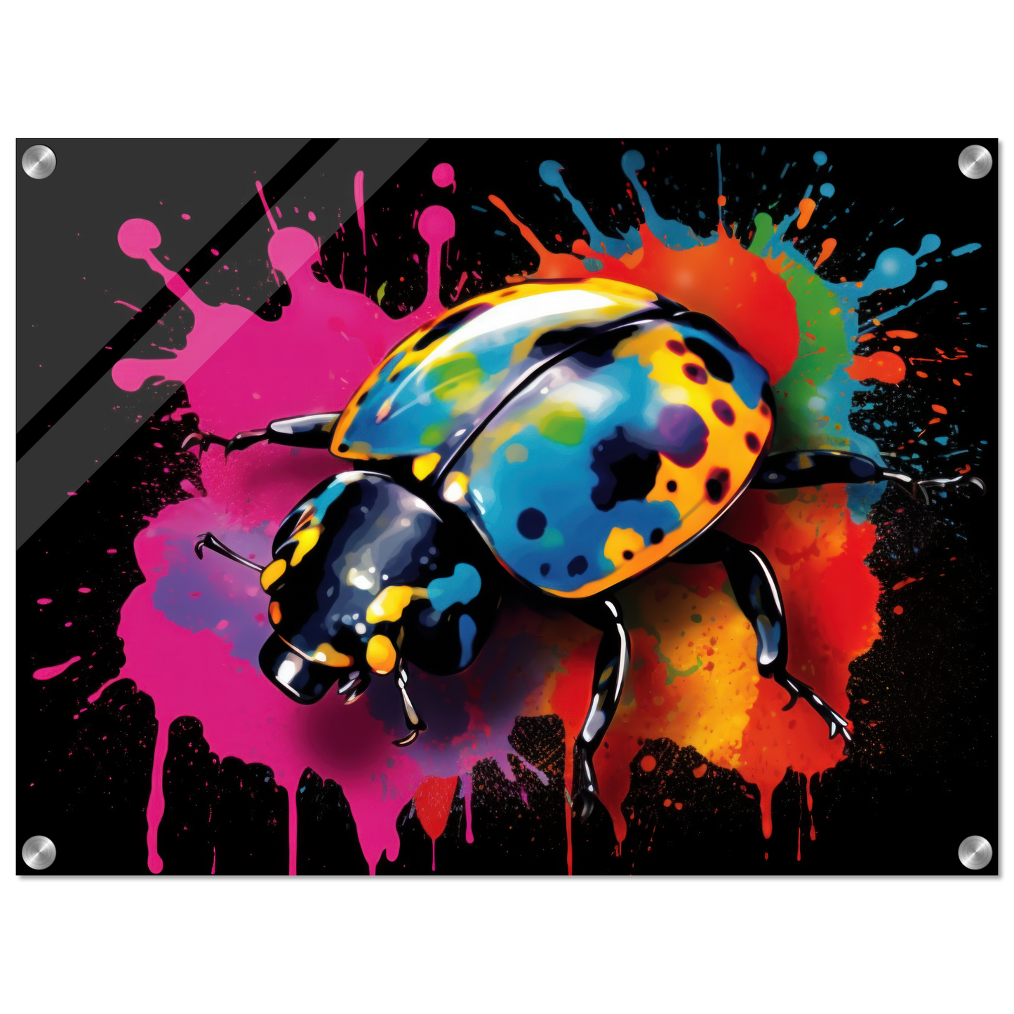 Marienkäfer Pop-Art (INSECT11)