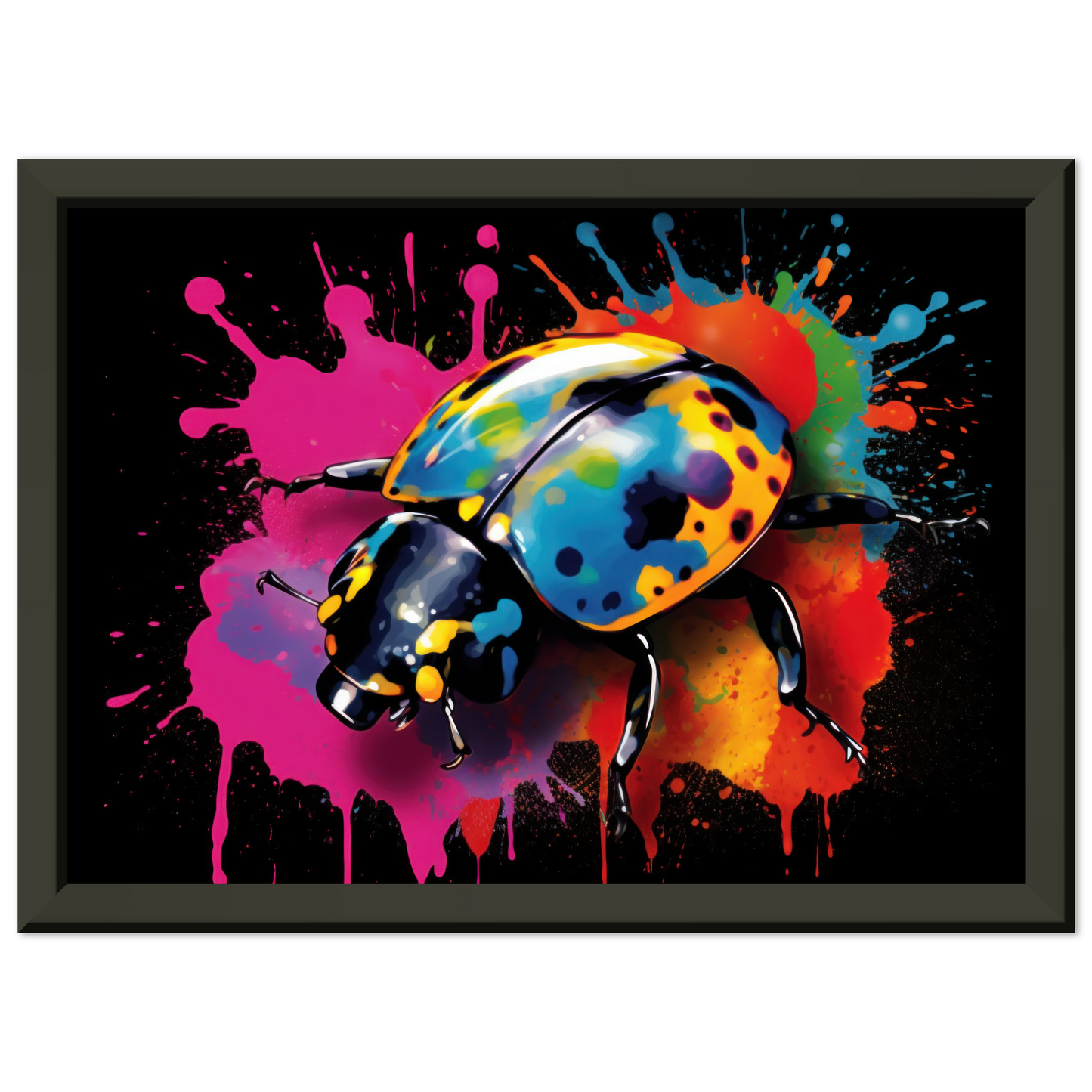Marienkäfer Pop-Art (INSECT11)