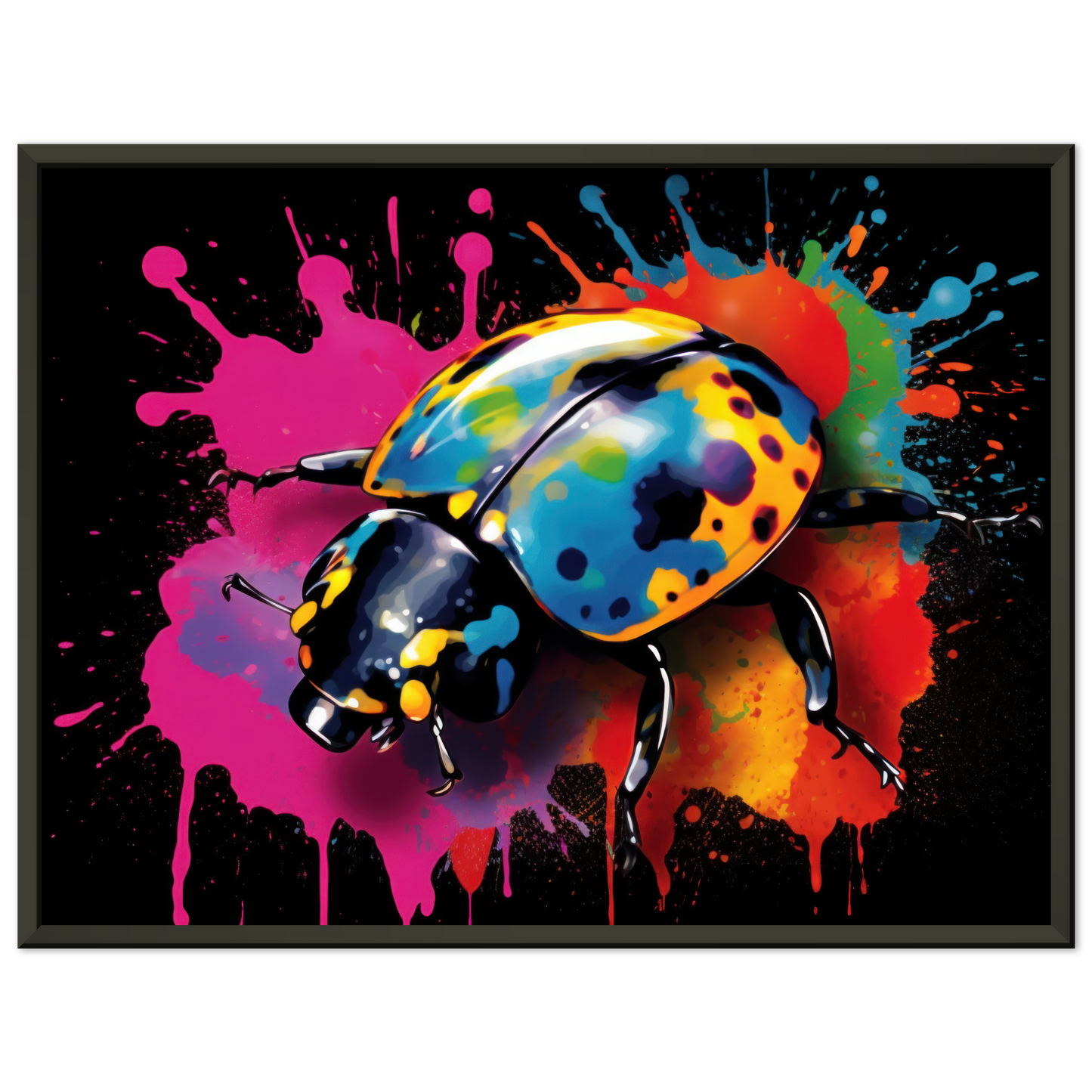 Marienkäfer Pop-Art (INSECT11)