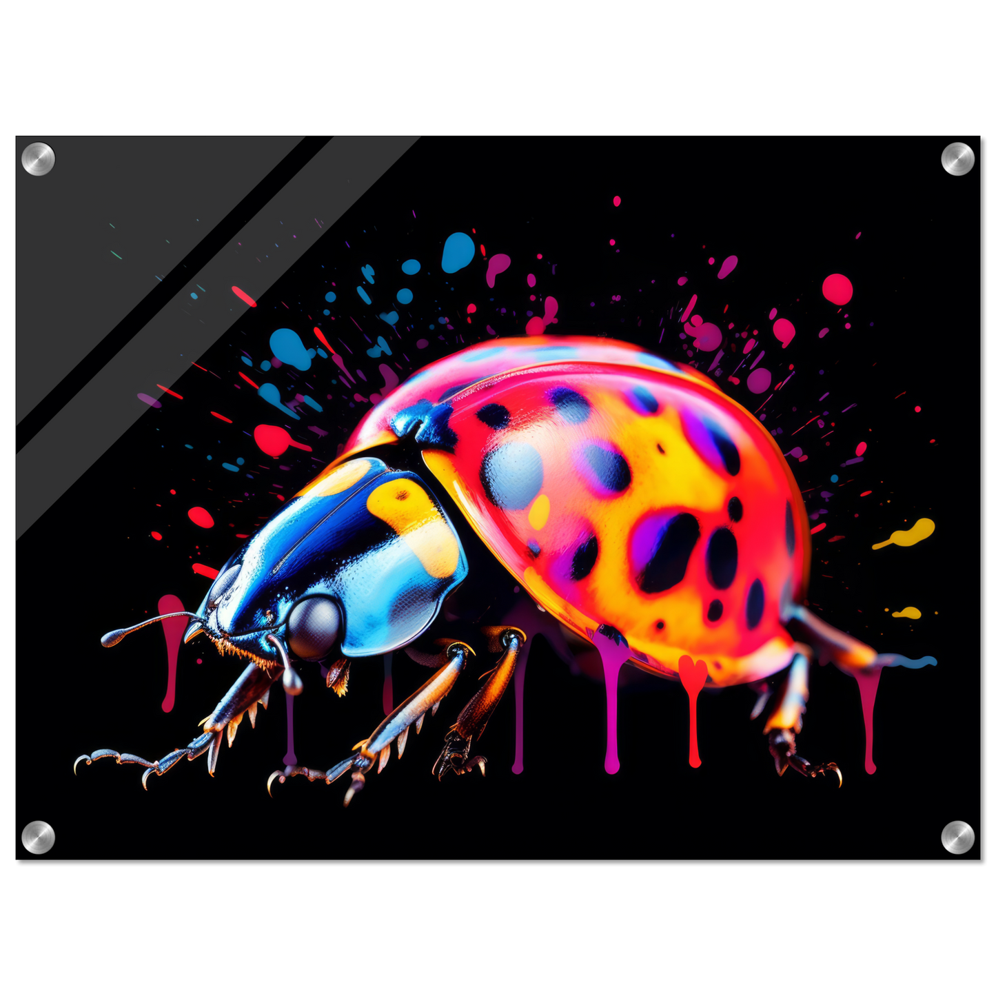 Ladybug pop art (INSECT12)